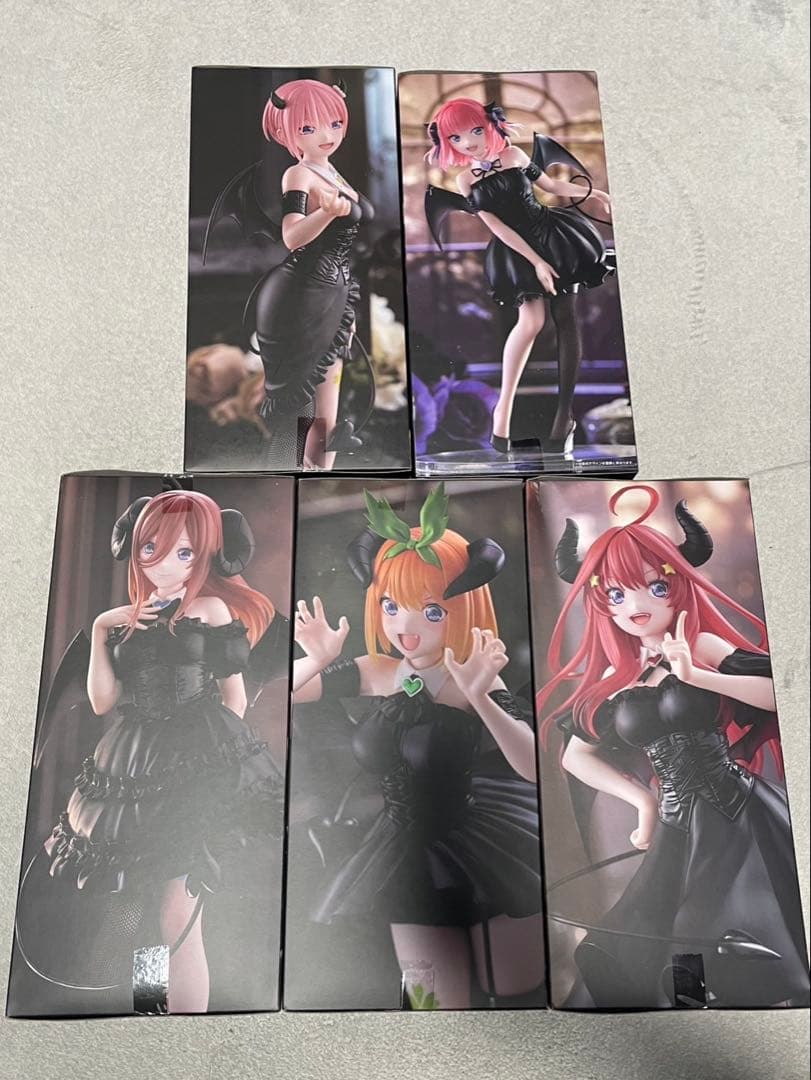 BiCute Dark 五等分の花嫁5体コンプセット