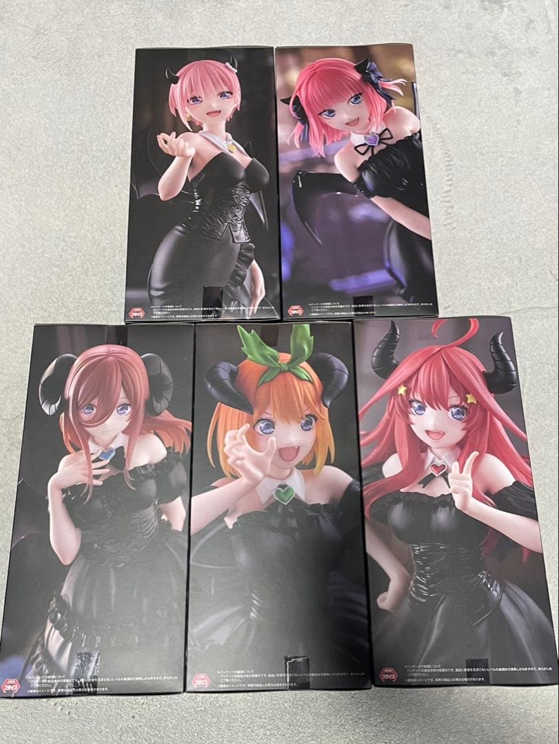BiCute Dark 五等分の花嫁5体コンプセット