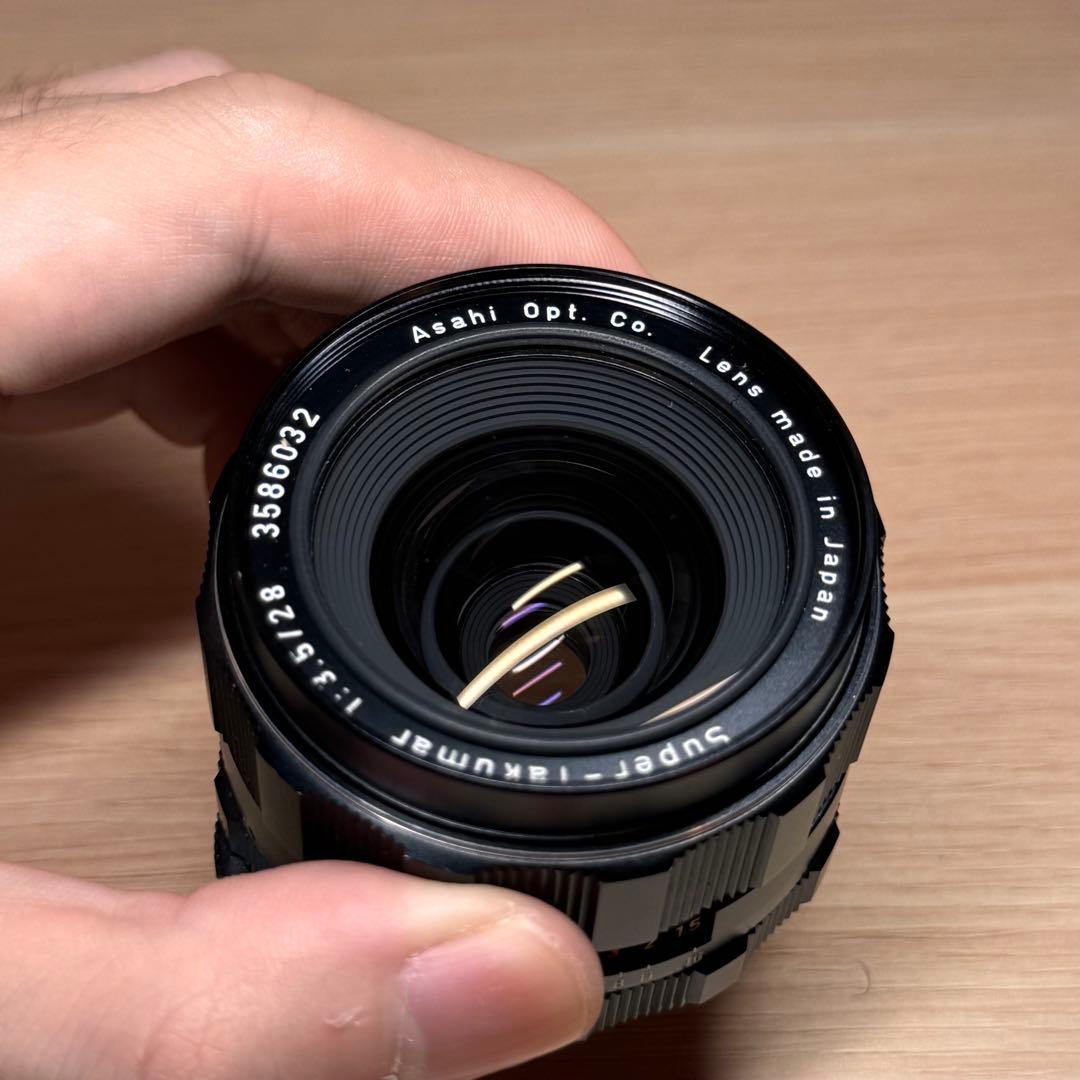スーパータクマー 50mm f1.4＋28mm f3.5 セット（M42マウント