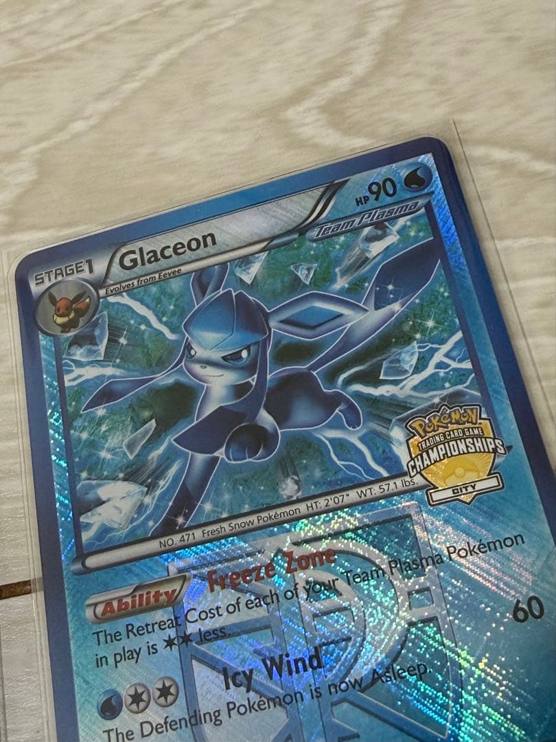 リーフィア、グレイシア 英版チャンピオンシップカード