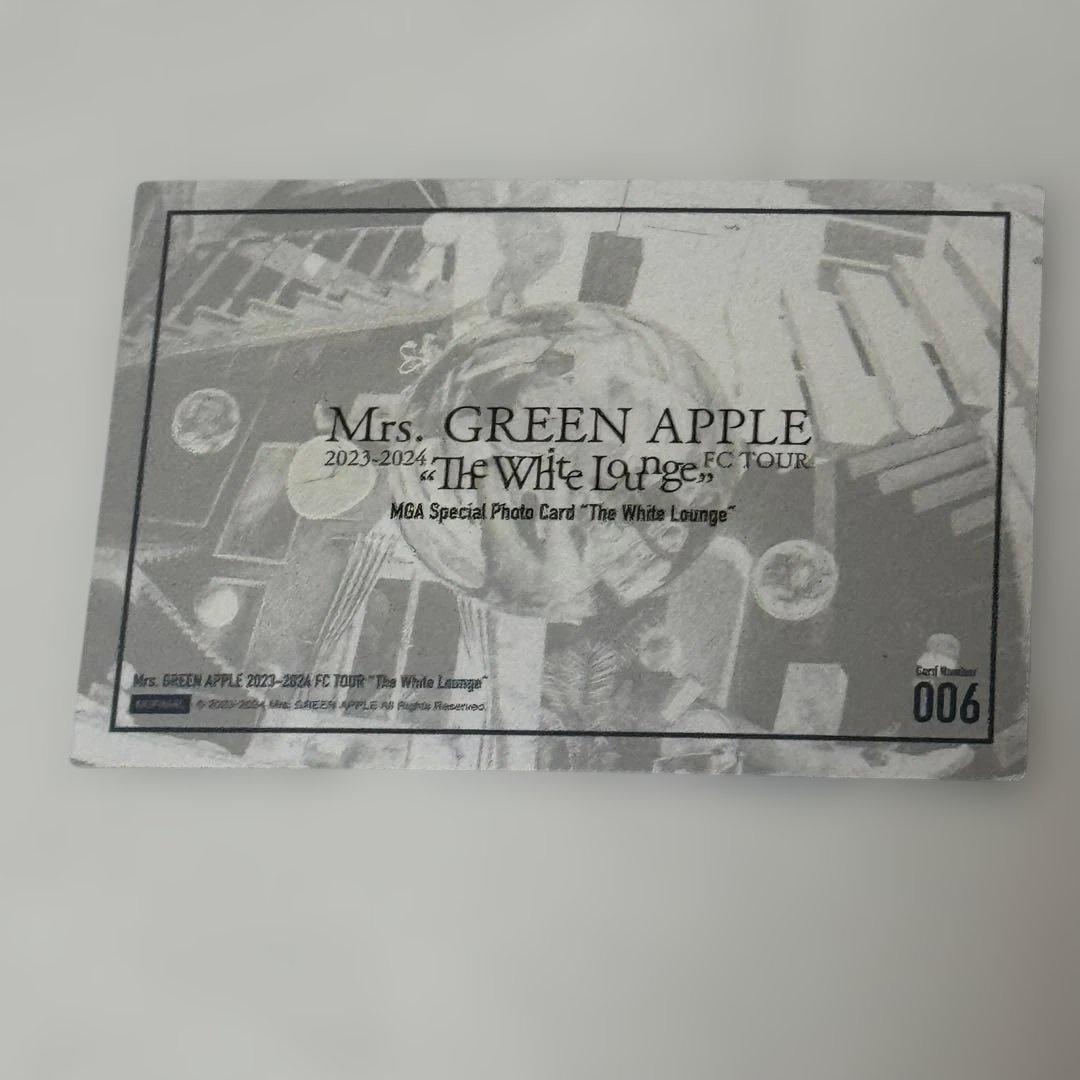 M*n様 Mrs. GREEN APPLE ホワンジ 藤澤涼架 フォトカ サイン