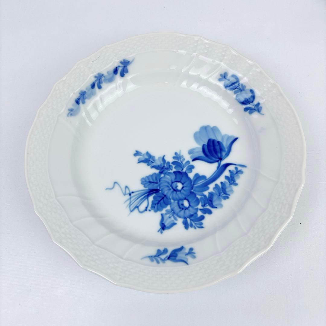 ☆美品☆コペンハーゲン ブルーフラワー ケーキ皿 2枚セット☆