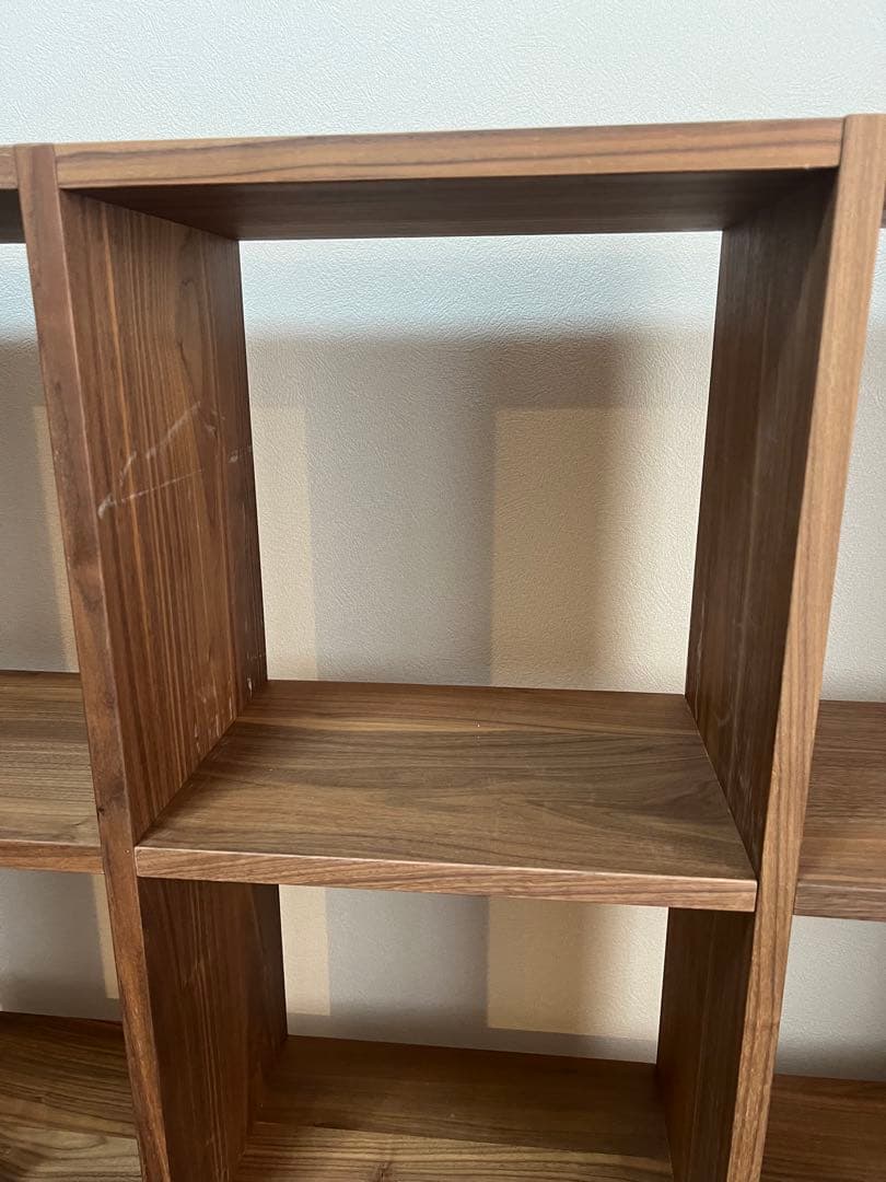 【最終お値下げ】送料込み　組立不要　無印良品スタッキングシェルフ3段×4列