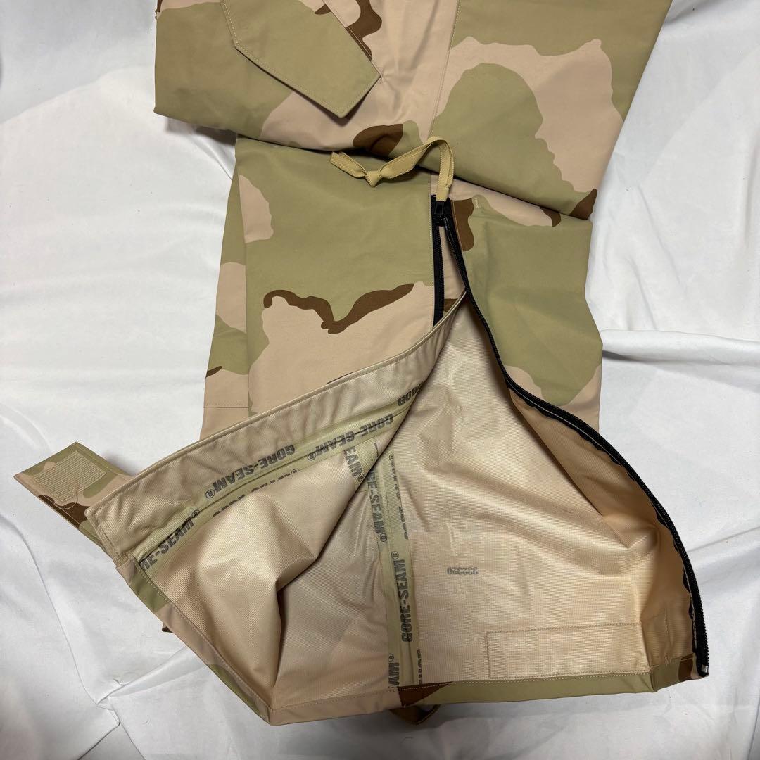 米軍　未使用　デザートカモ ゴアテックス ECWCS Gen1 オーバーパンツ