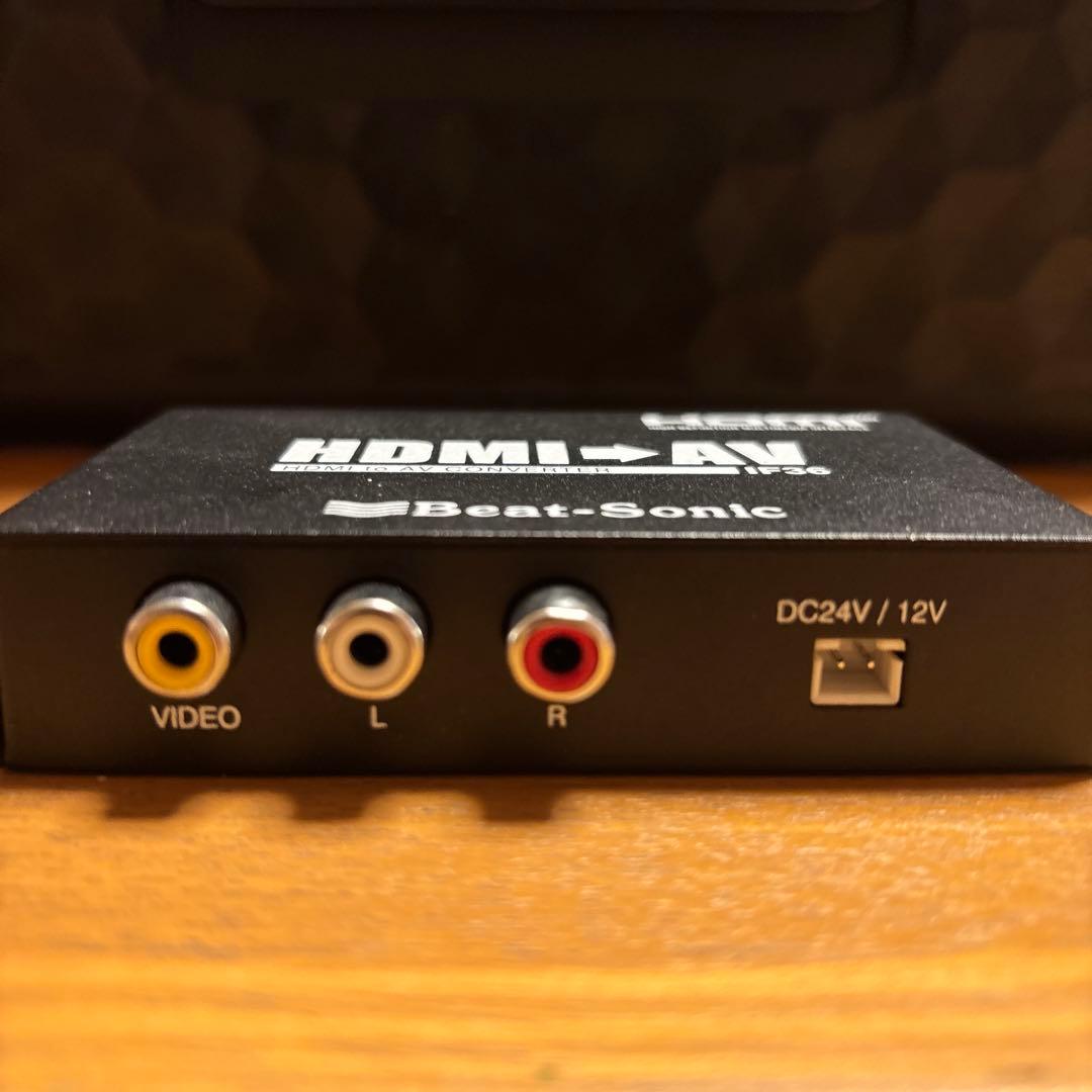 Beat-Sonic HDMI to AV コンバーター IF36