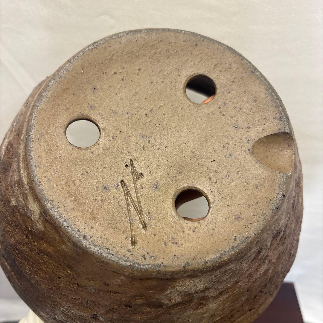 松下凡才 盆栽鉢 南蛮鉢