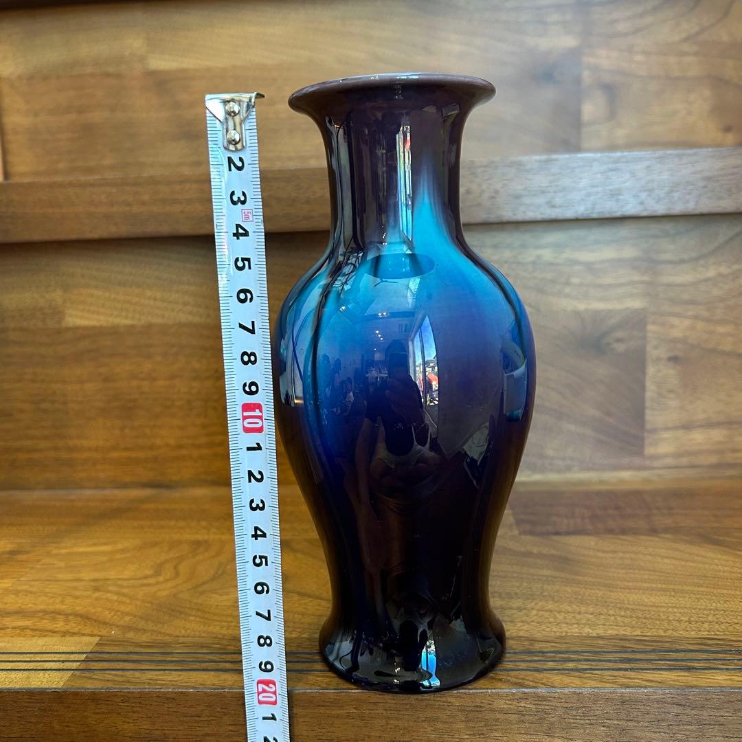 【訳あり 】三代 徳田八十吉 花瓶 共箱なし