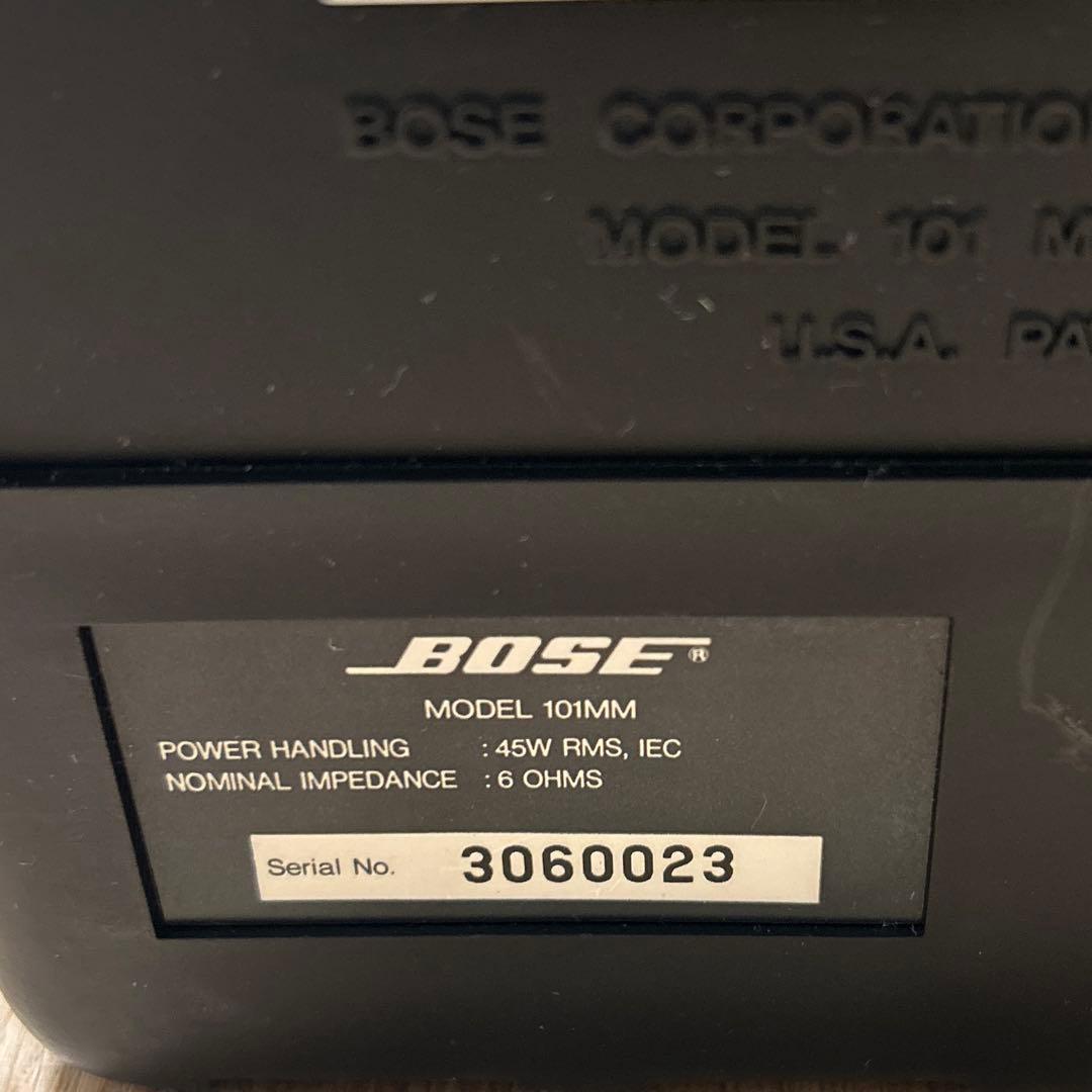 BOSE 101MM スピーカーシステムペア 連番