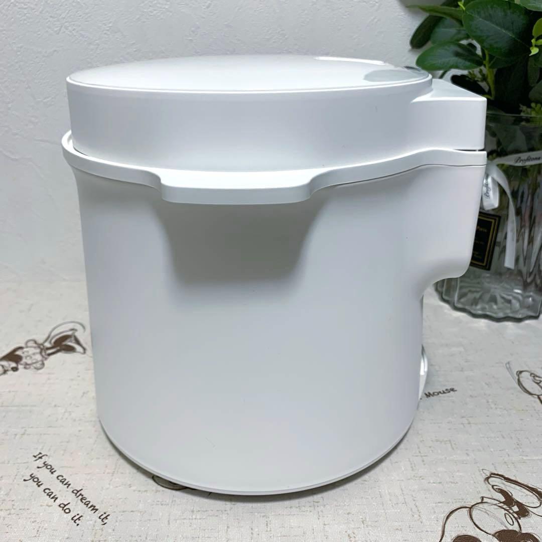 LOCABO 糖質カット炊飯器◆コロンとかわいい炊飯器　シンプル　スタイリッシュ
