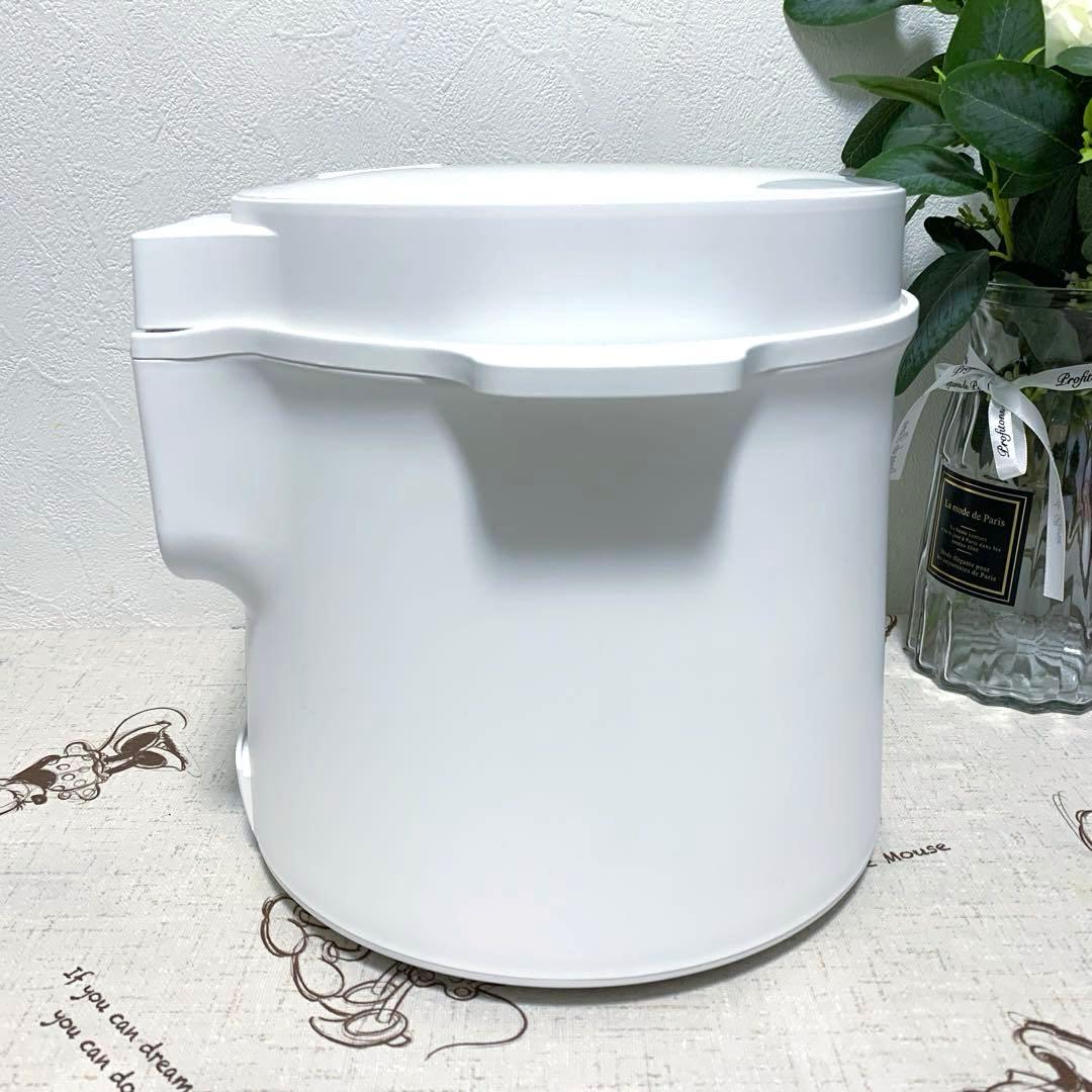 LOCABO 糖質カット炊飯器◆コロンとかわいい炊飯器　シンプル　スタイリッシュ