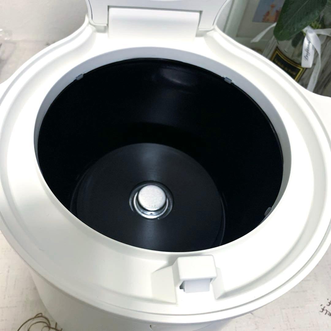 LOCABO 糖質カット炊飯器◆コロンとかわいい炊飯器　シンプル　スタイリッシュ