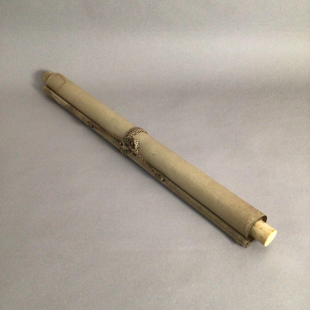 No3918掛軸　在銘　永観　鐘馗図　絹本　古画　中国画　仏画　人物画　送料無料