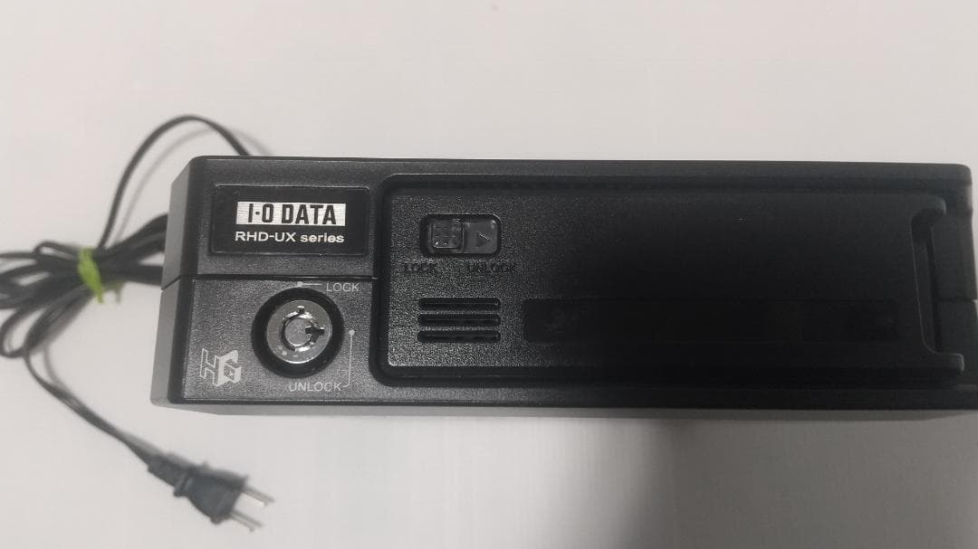 I-O DATA RHD-UXシリーズ 外付けHDD ブラック