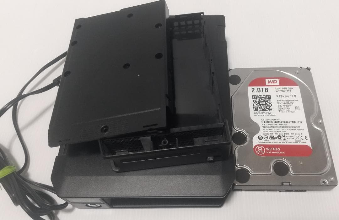 I-O DATA RHD-UXシリーズ 外付けHDD ブラック
