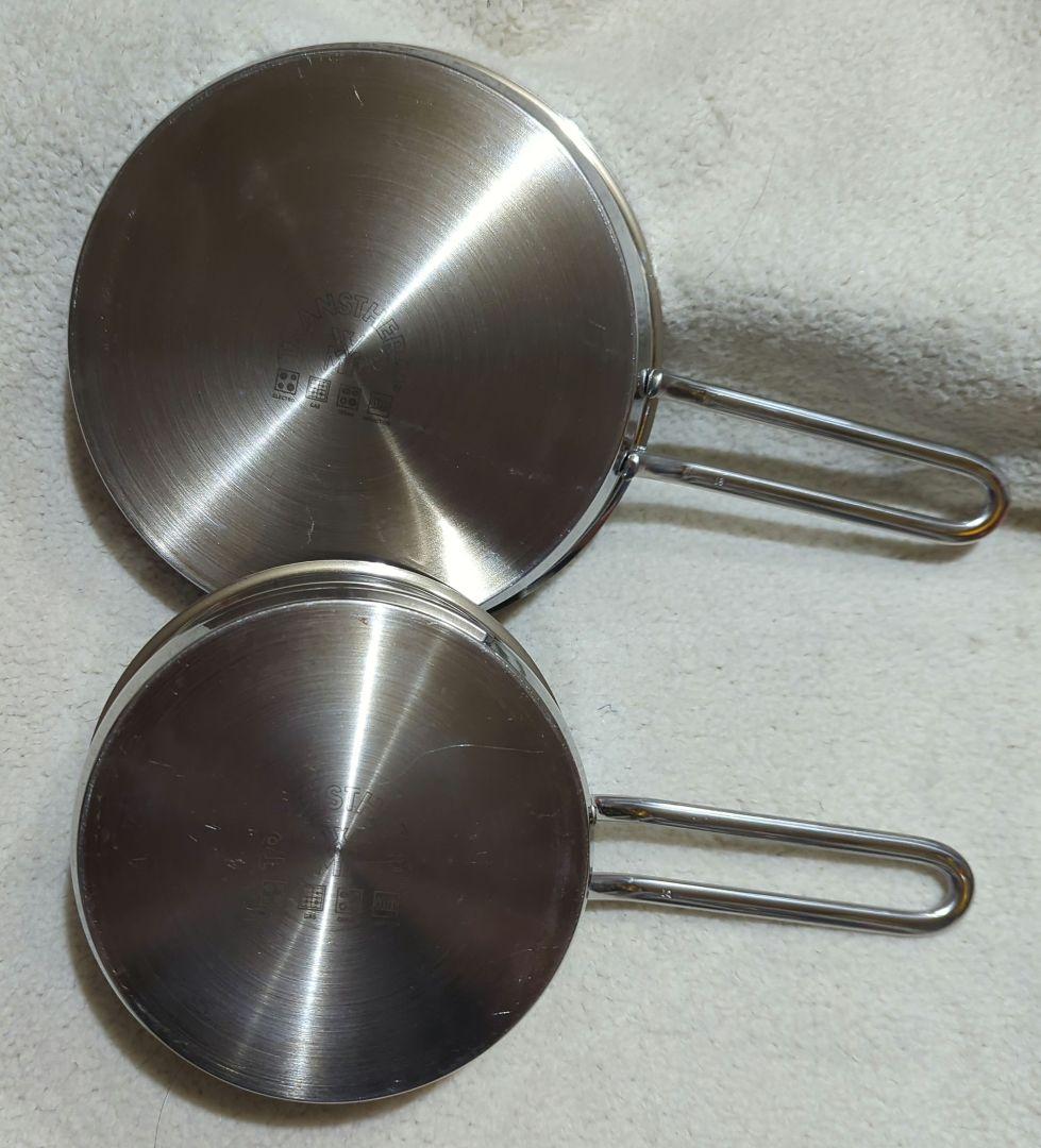 WMF TRANSTHERM CROMARGAN ソースパン＆フライパンセット