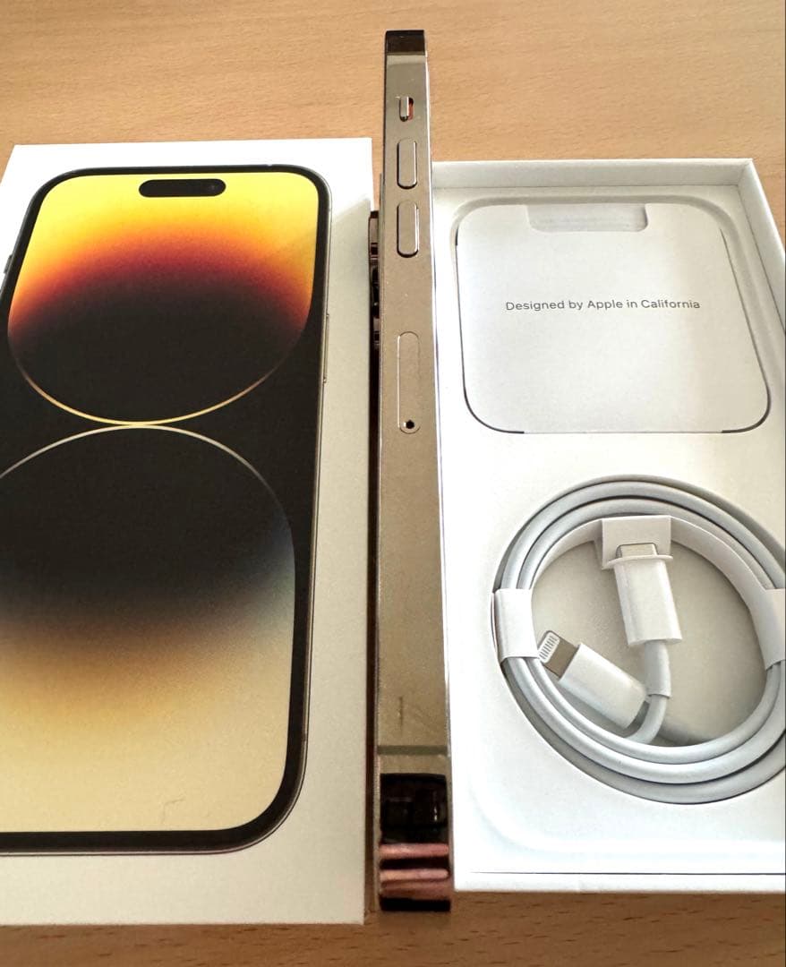 【超美品】Apple iPhone 14 Pro ゴールド 128GB