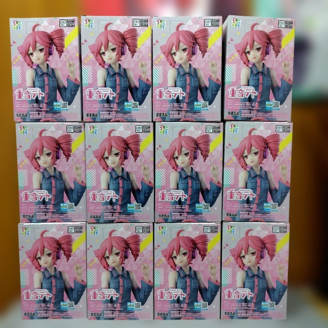 重音テト ちょこのせ プレミアムフィギュア　12個セット　プライズ