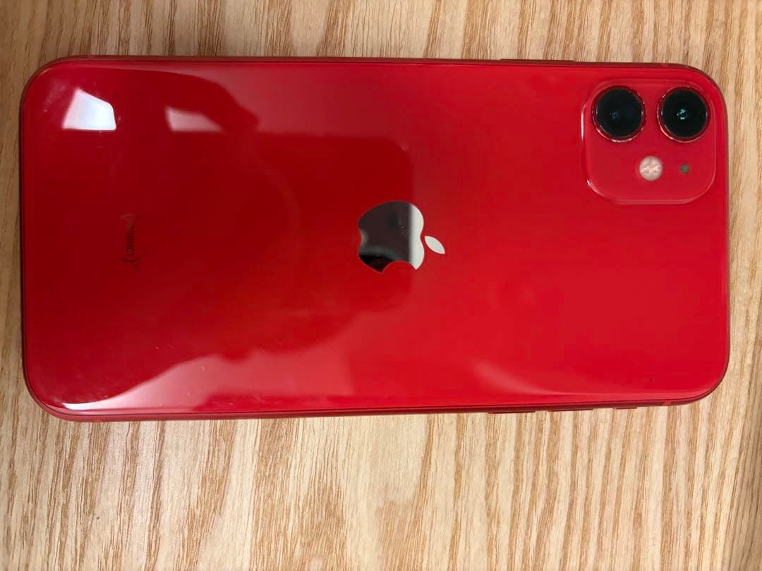 Apple iPhone11 (赤色) 本体　動作確認済み