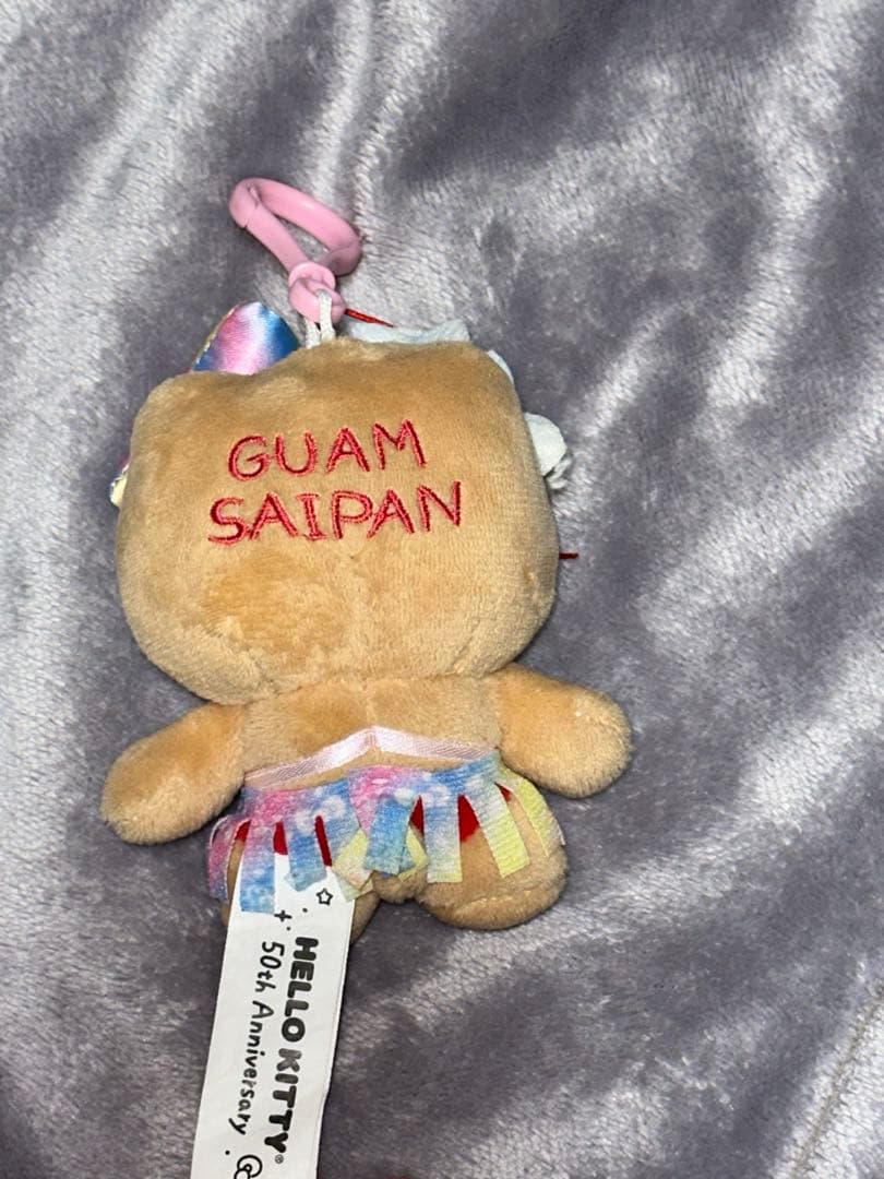 焦げキティキーホルダーグアム限定品50th