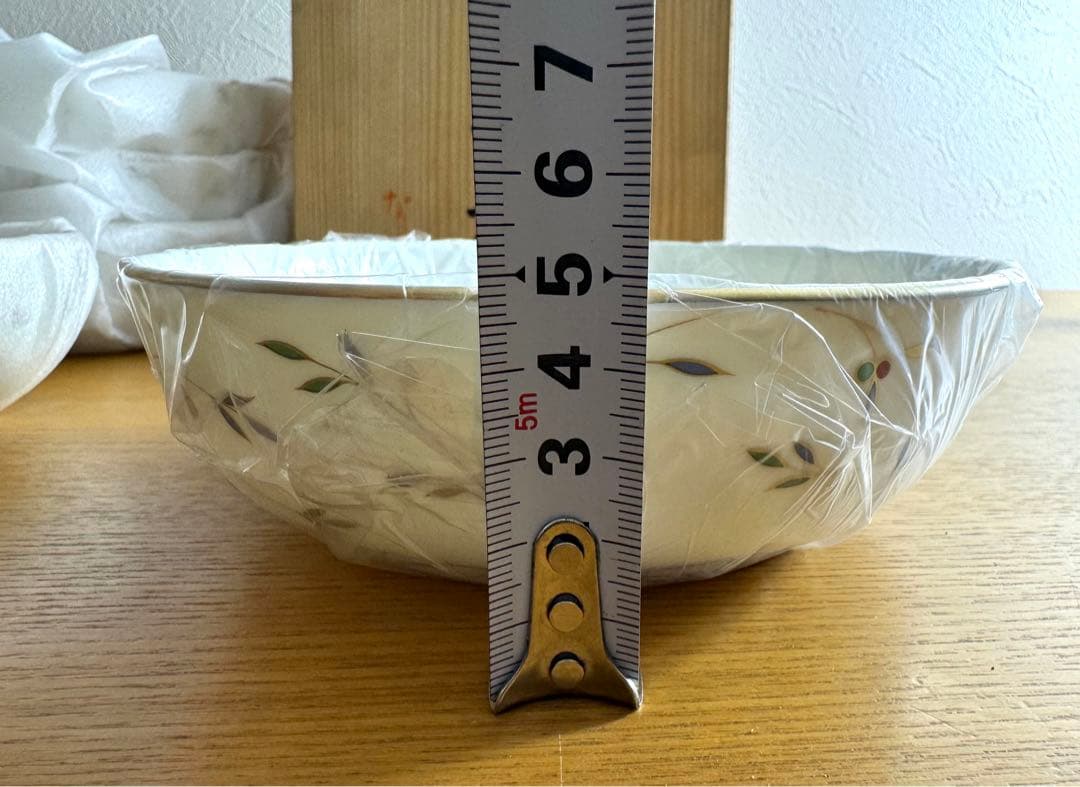 393 鳴海　なるみ　中鉢揃　5枚組　未使用品　共箱