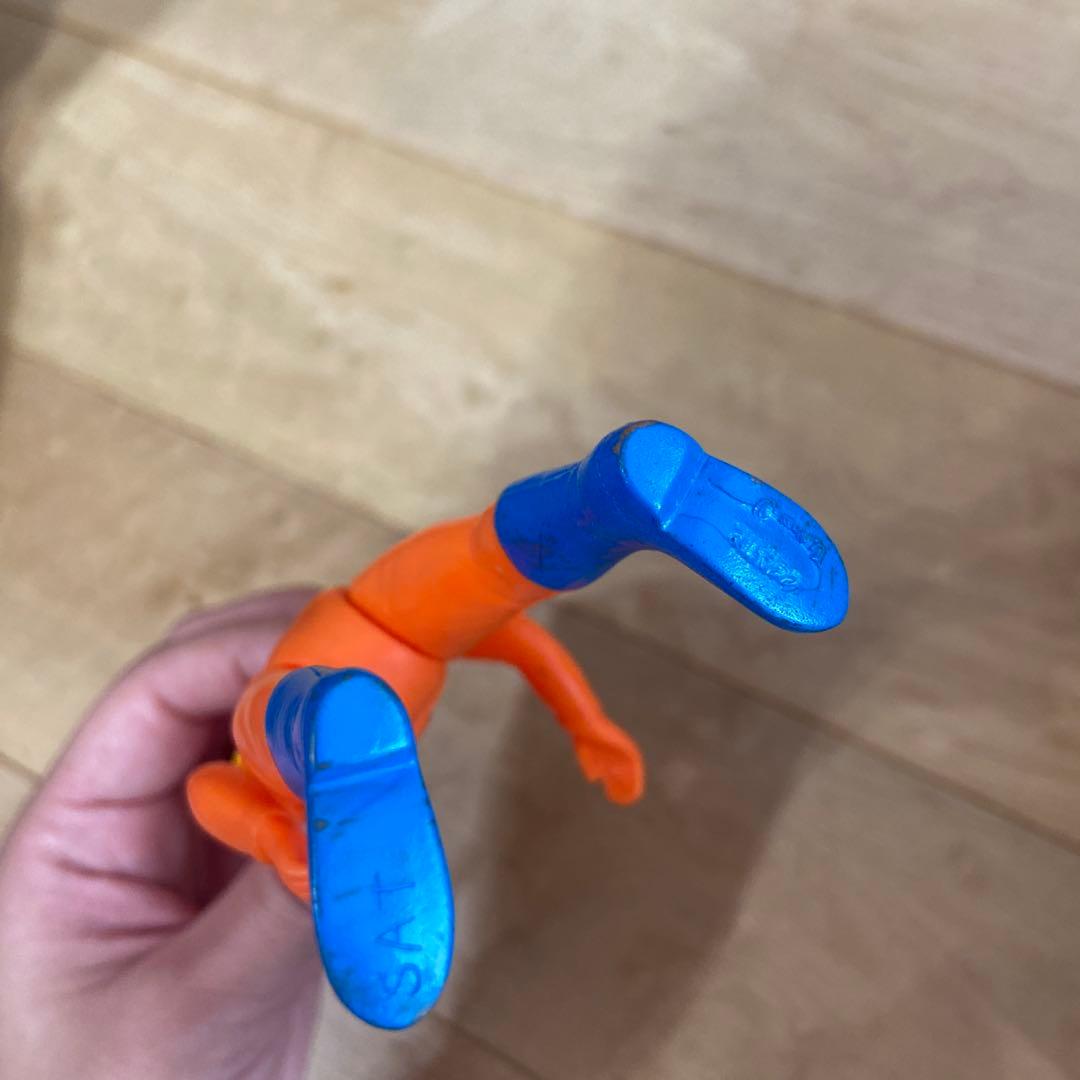 当時物　ブルマァク 製 トリプルファイター SAT隊員 ソフビ フィギュア