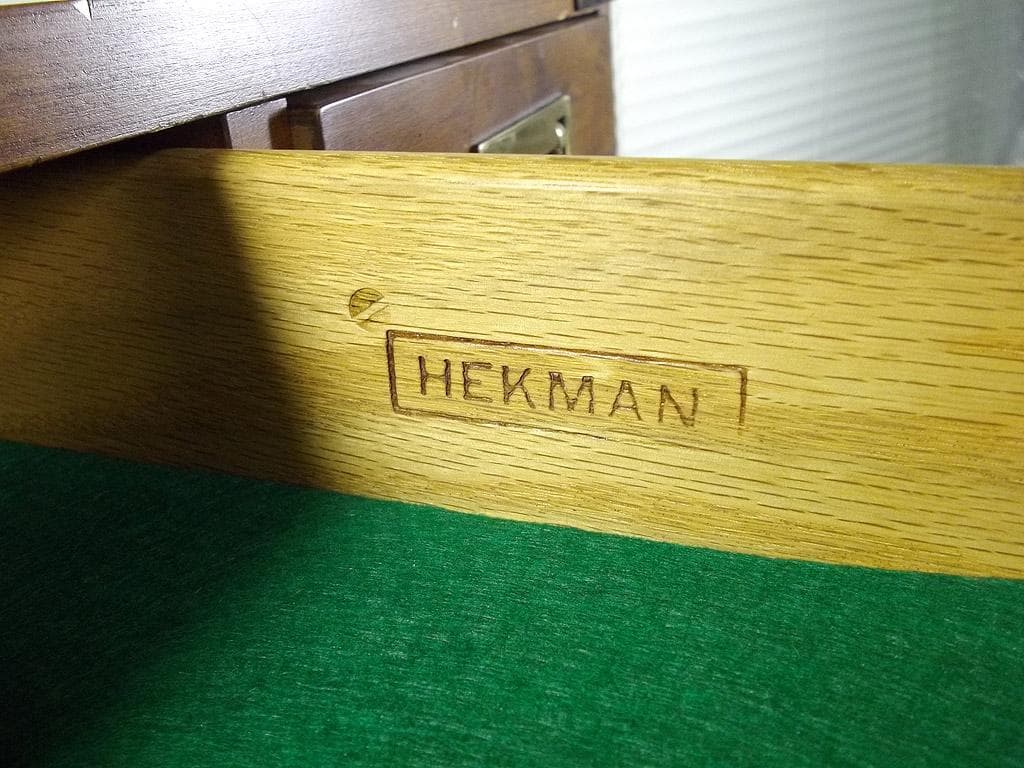 米国 HEKMAN製 高脚キャビネット チェスト 棚 ミリタリー 軍用