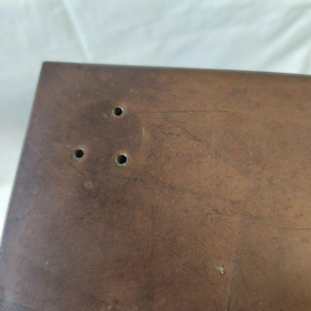 昭和レトロな銅板張り　陳列棚　ショーケース