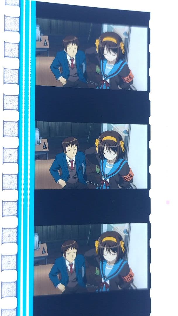 涼宮ハルヒの消失　リバイバル　特典 コマフィルム　ブックマーク　コマフィルム