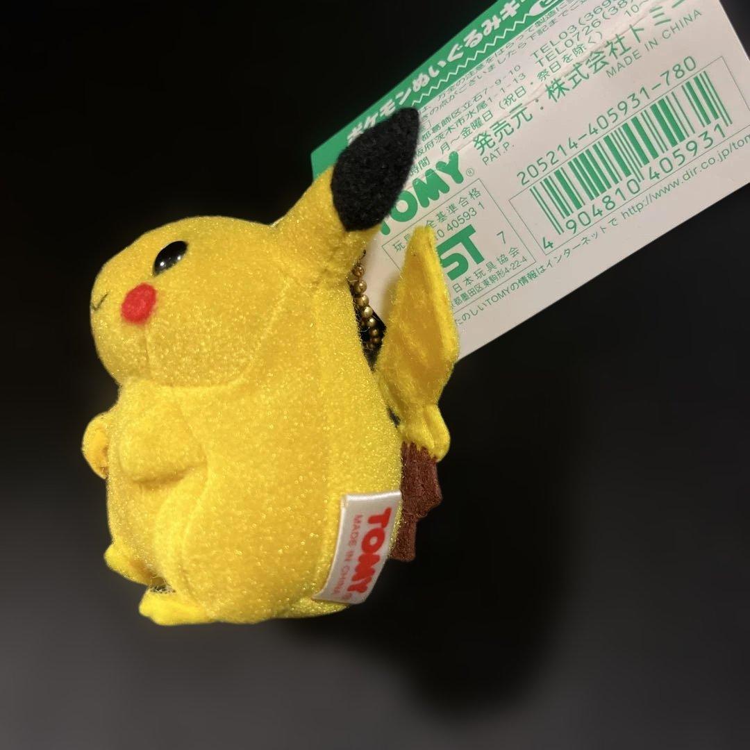 ポケモン　ピカチュウ　マスコット　赤タグ