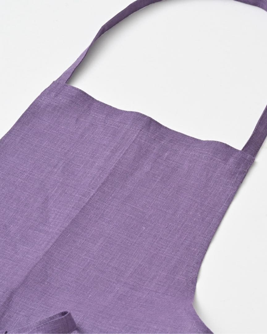 FOG LINEN WORK リネンエプロン パルム（パープル）