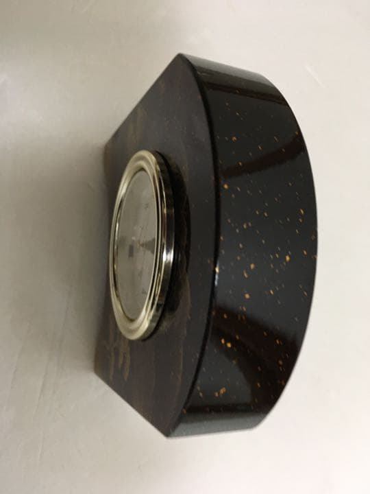 十六紋菊 天皇在位十年記念 時計 松蒔絵 219.2g