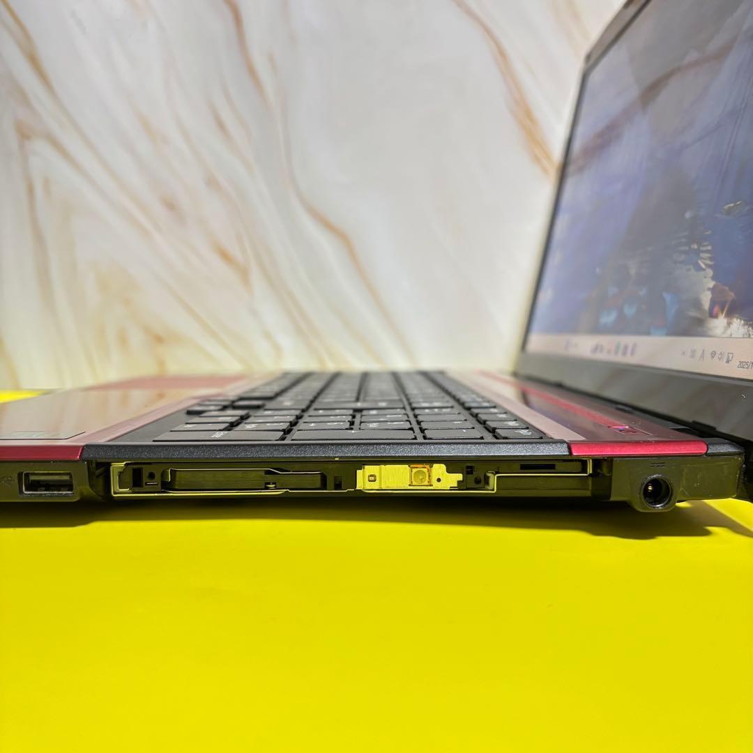 【Office2021付】メモリ8GB！富士通★Win11★爆速SSDノートPC