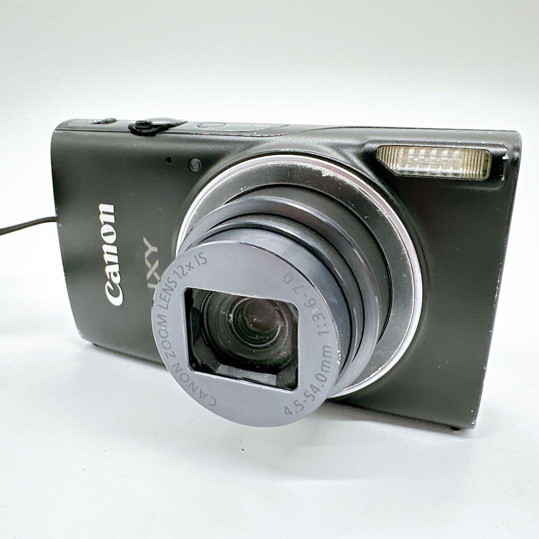 Canon IXY 640 黒 キャノン イクシー Wi-Fi転送 コンデジ