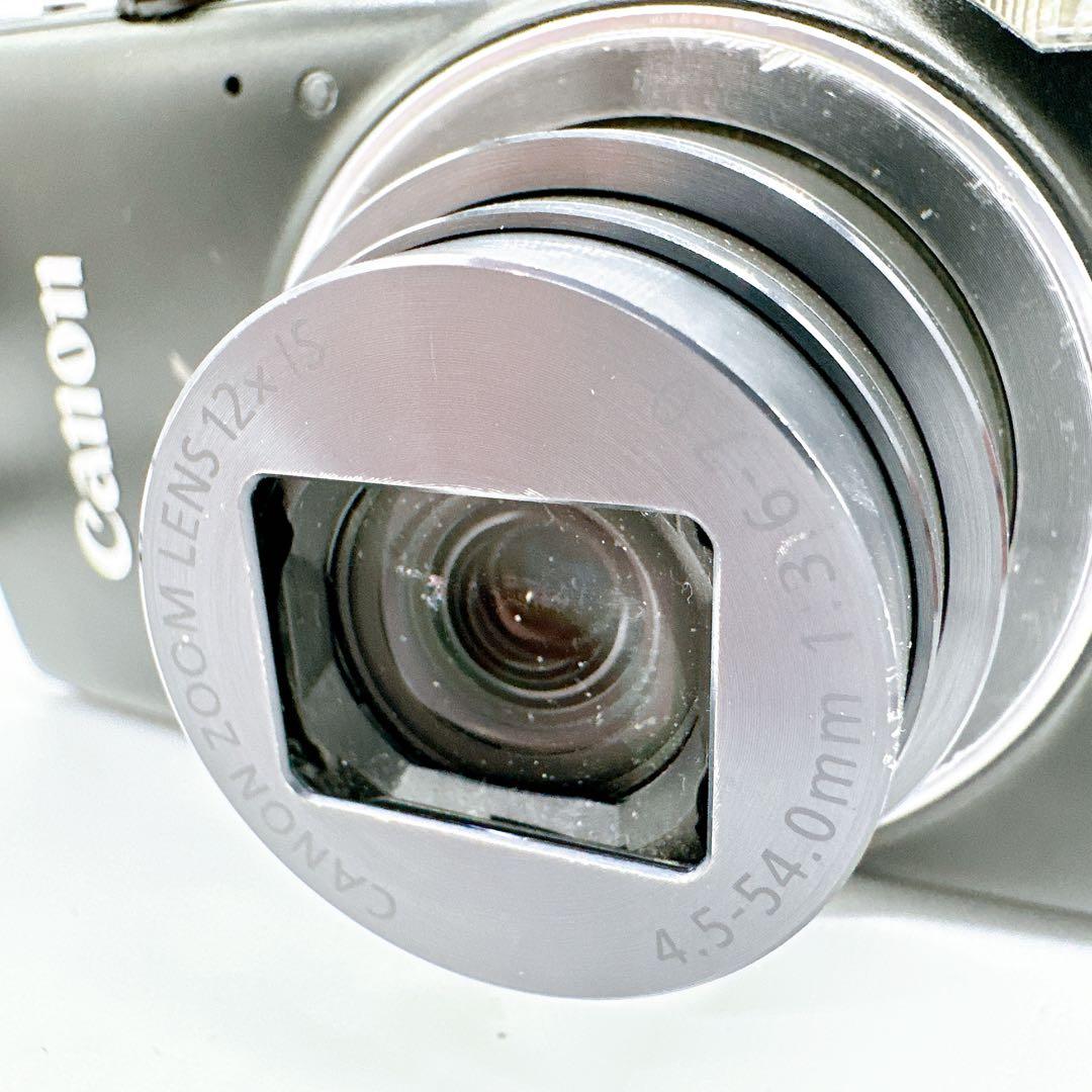 Canon IXY 640 黒 キャノン イクシー Wi-Fi転送 コンデジ
