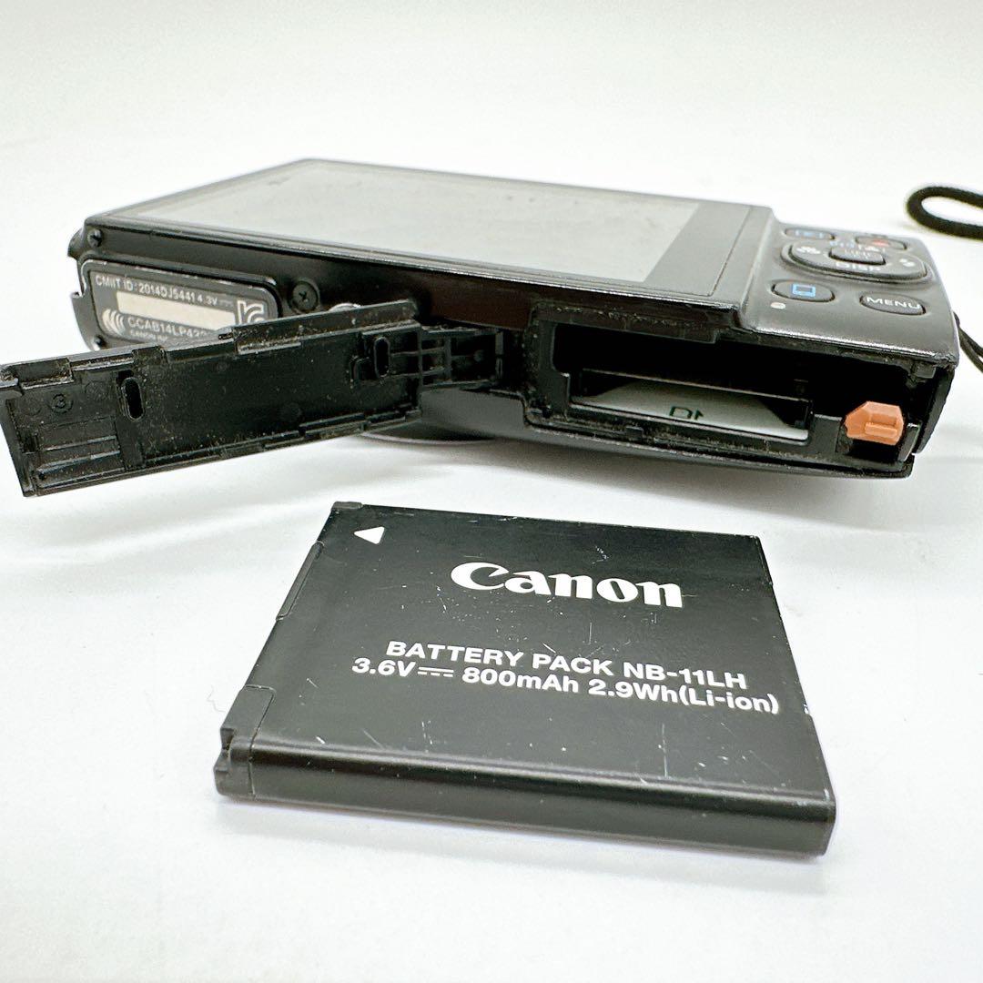 Canon IXY 640 黒 キャノン イクシー Wi-Fi転送 コンデジ