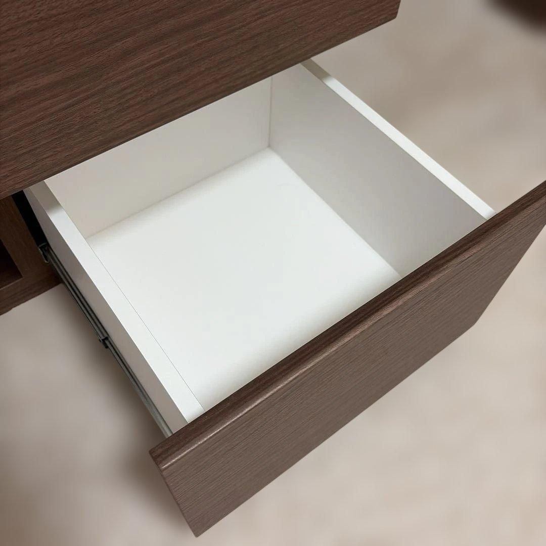 受取専用@目黒区)美品-ブラウン キャビネット・サイドボード