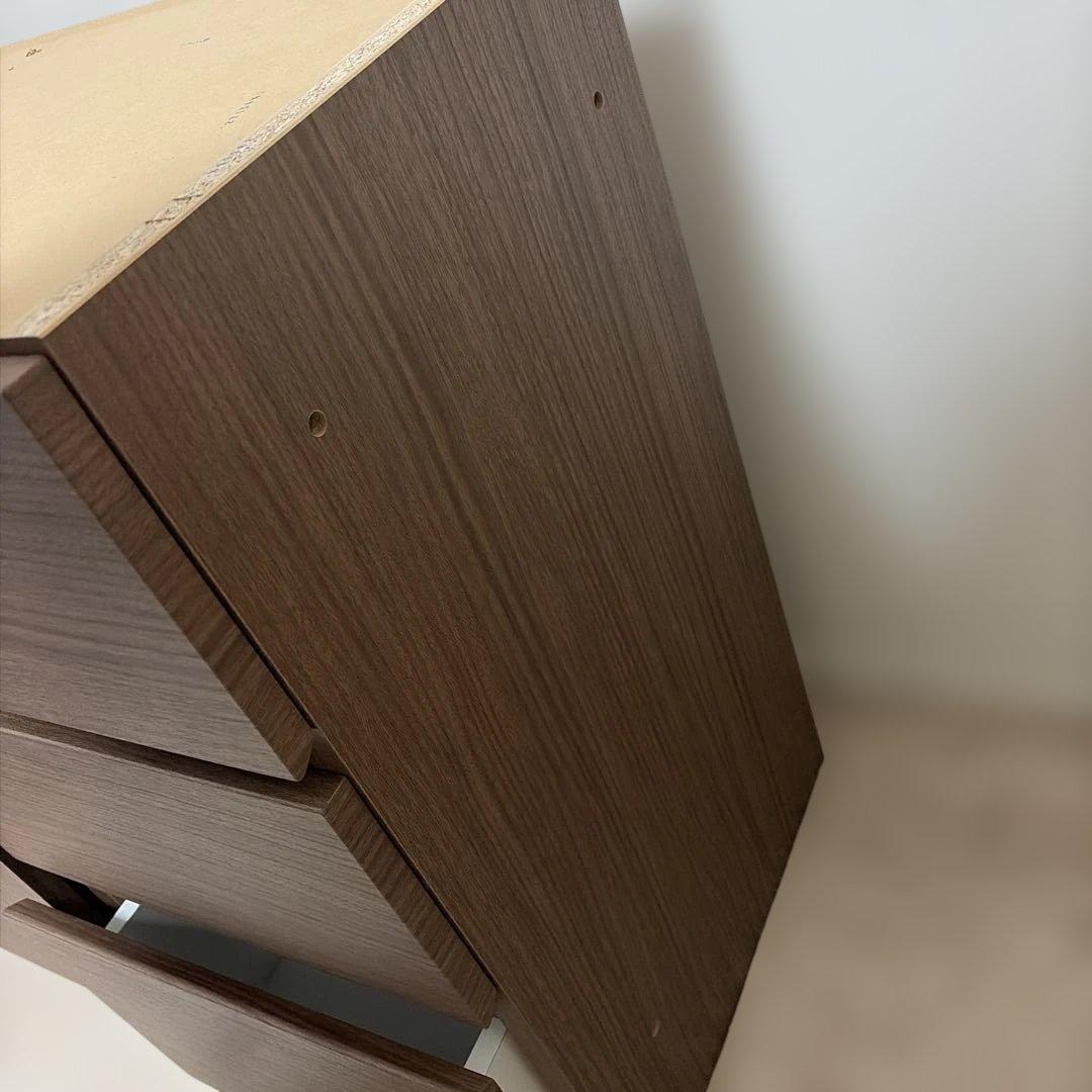 受取専用@目黒区)美品-ブラウン キャビネット・サイドボード