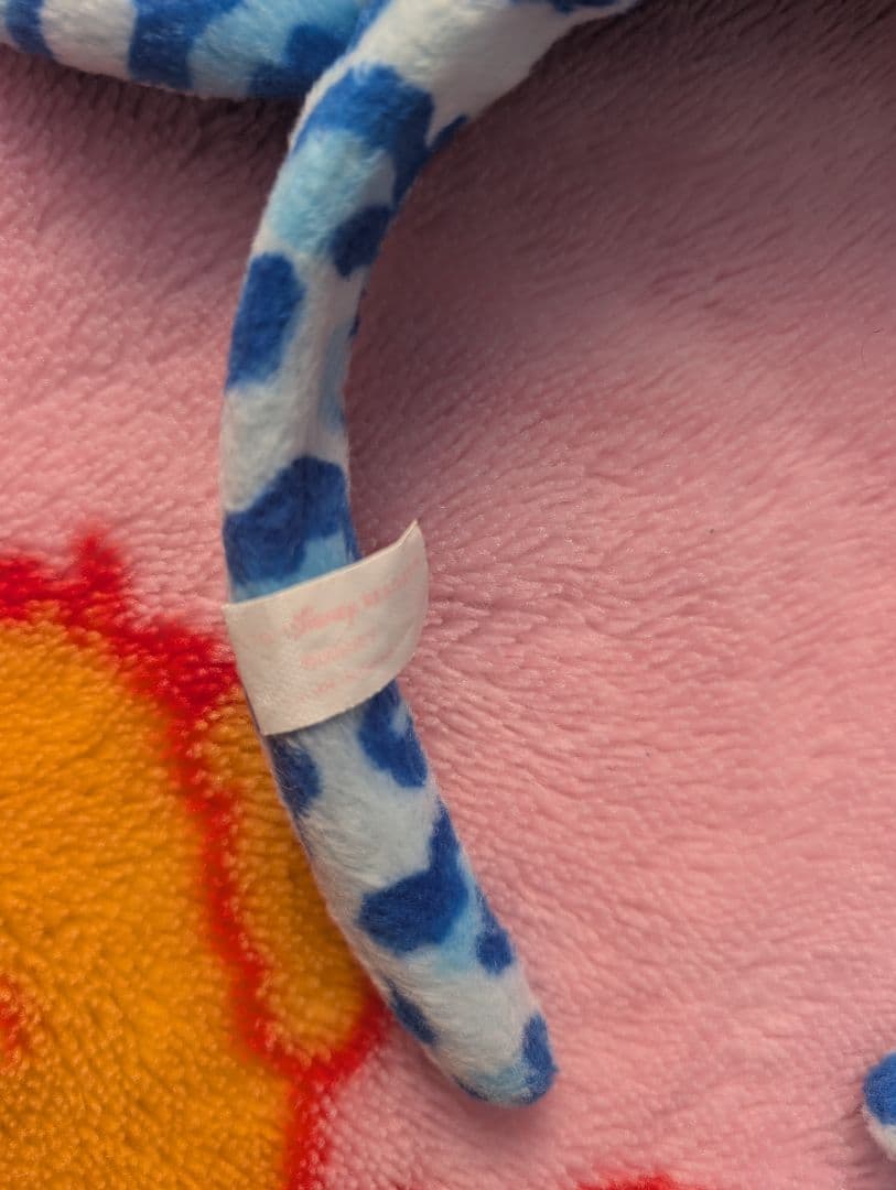 ディズニー　✨️レア✨️　ミニー　水色　ヒョウ柄　リボン　カチューシャ　セット