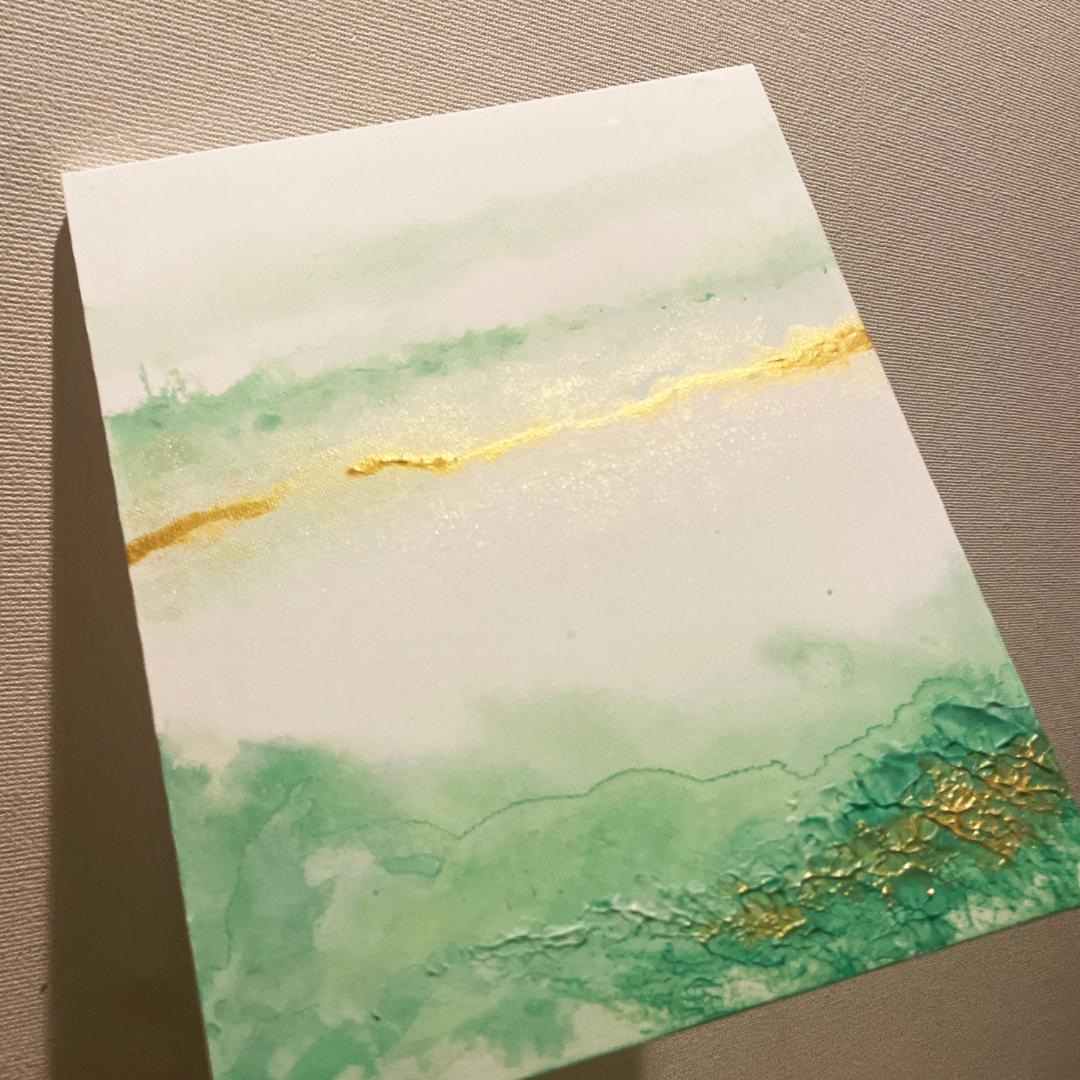 絵画3枚セット　現代アート　ニュアンス　アート　パネル　モダン　インテリア　北欧