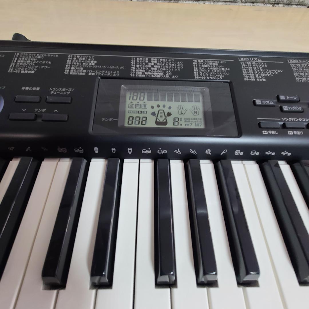 【訳あり】CASIO カシオ 電子キーボード CTK-850K 61鍵 動作OK