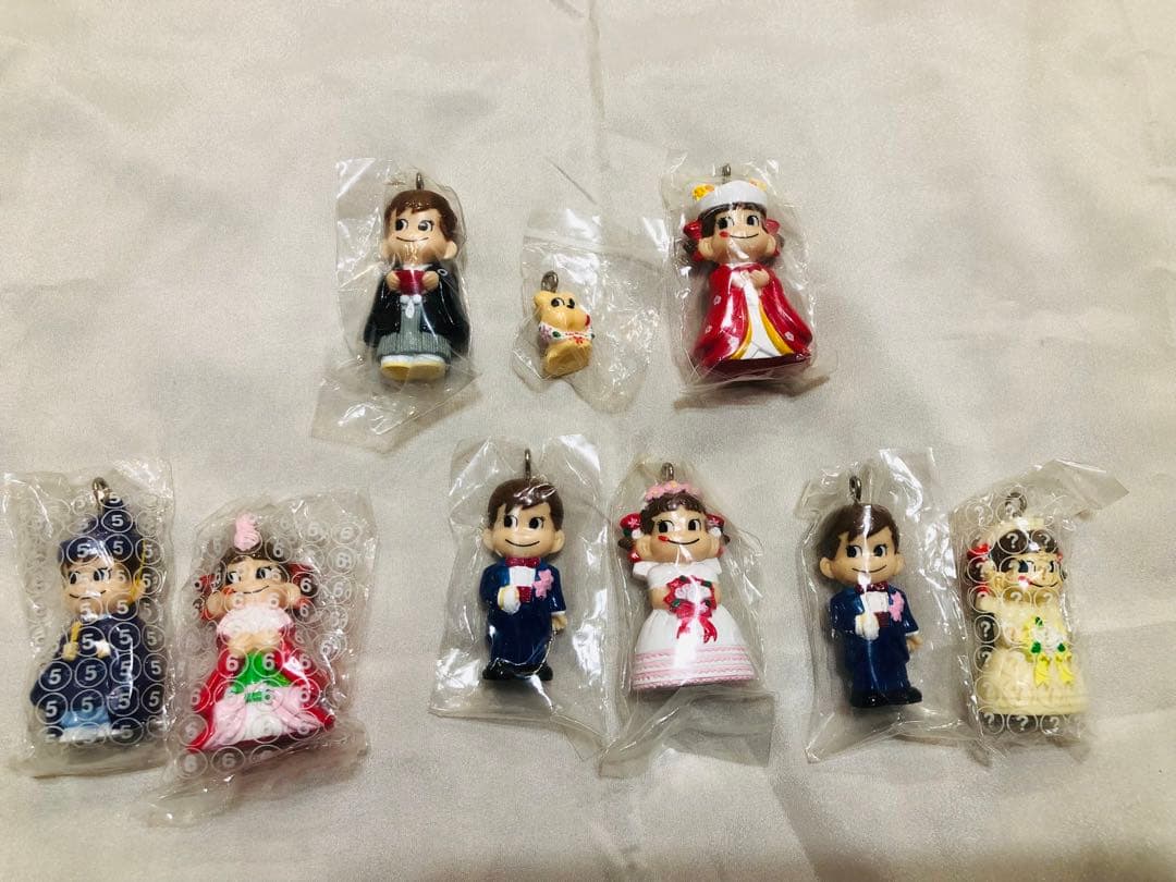 希少！当時物！未開封！不二家ミニミニペコちゃんシークレット+レア物入&おまけ付き