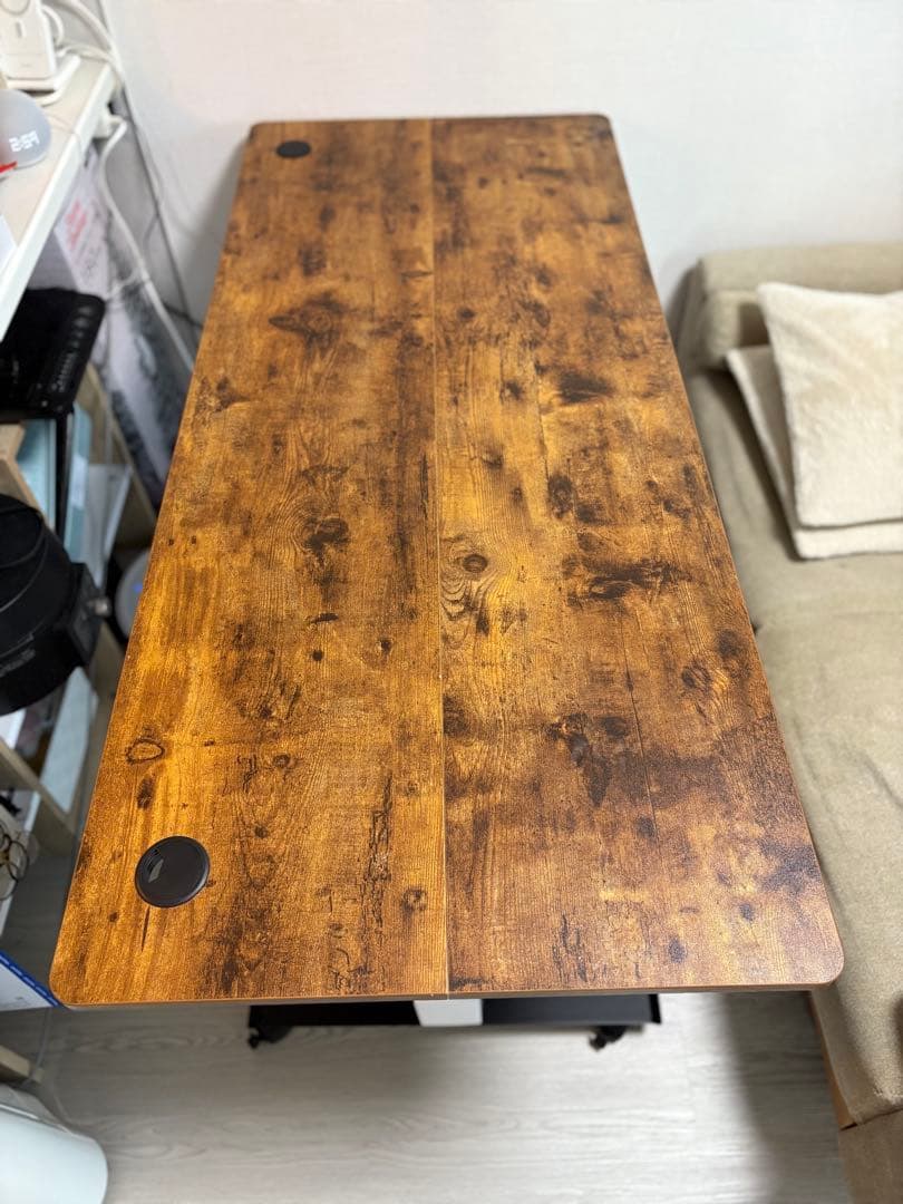 （送料込）FEZIBO 電動 昇降スタンディングデスク 幅140cm奥行60cm