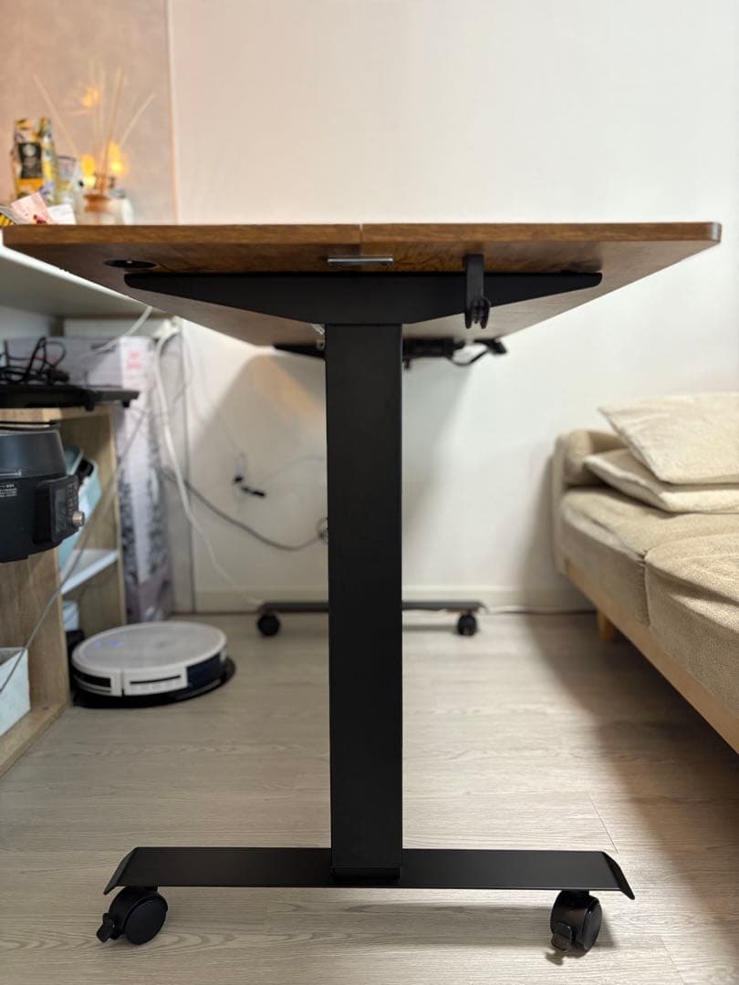 （送料込）FEZIBO 電動 昇降スタンディングデスク 幅140cm奥行60cm