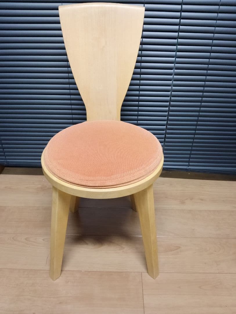 【要コメント】Tishler ティシュラー 無垢材 たまごチェア 4脚セット