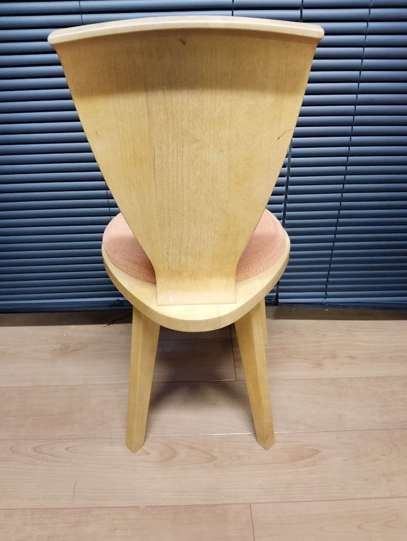 【要コメント】Tishler ティシュラー 無垢材 たまごチェア 4脚セット