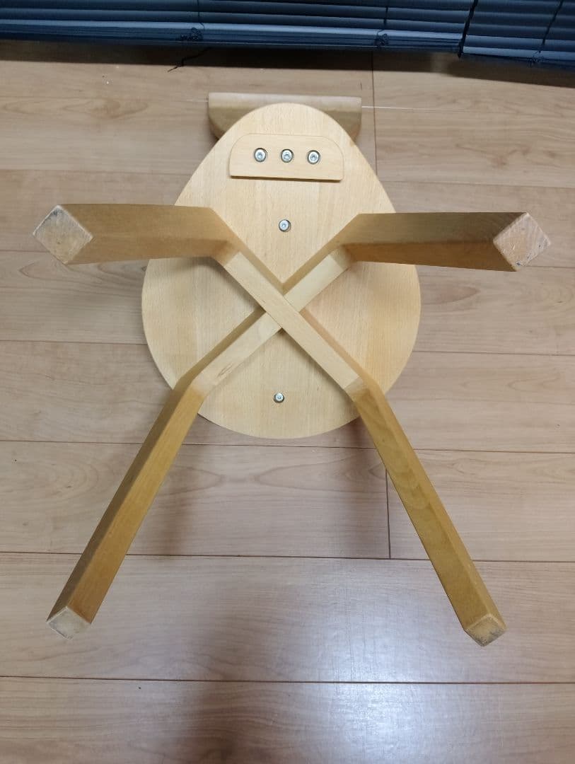 【要コメント】Tishler ティシュラー 無垢材 たまごチェア 4脚セット