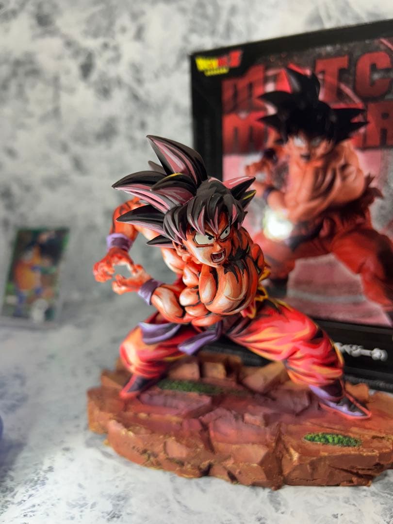 ドラゴンボール　リペイント　フィギュア　マッチメイカーズ　孫悟空　かめはめ波