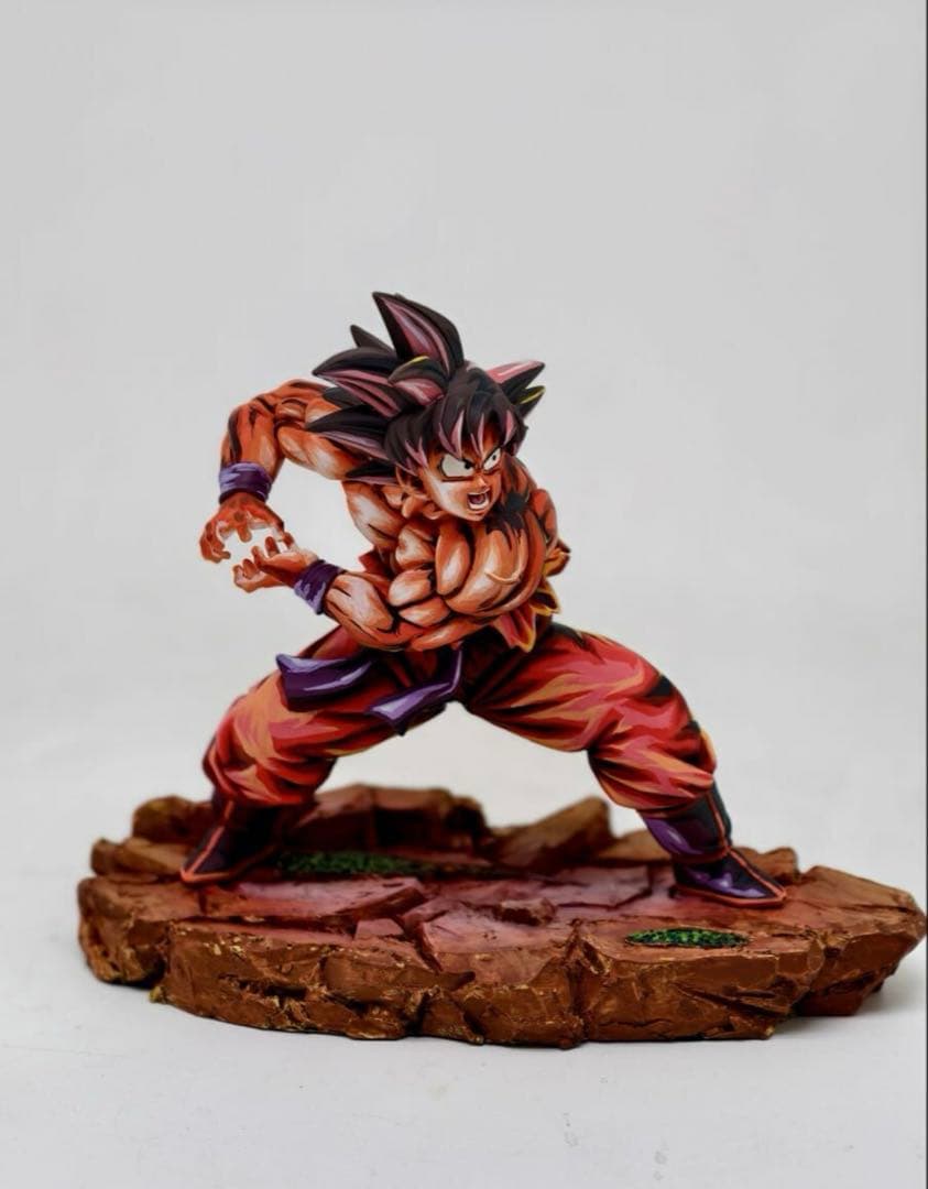 ドラゴンボール　リペイント　フィギュア　マッチメイカーズ　孫悟空　かめはめ波