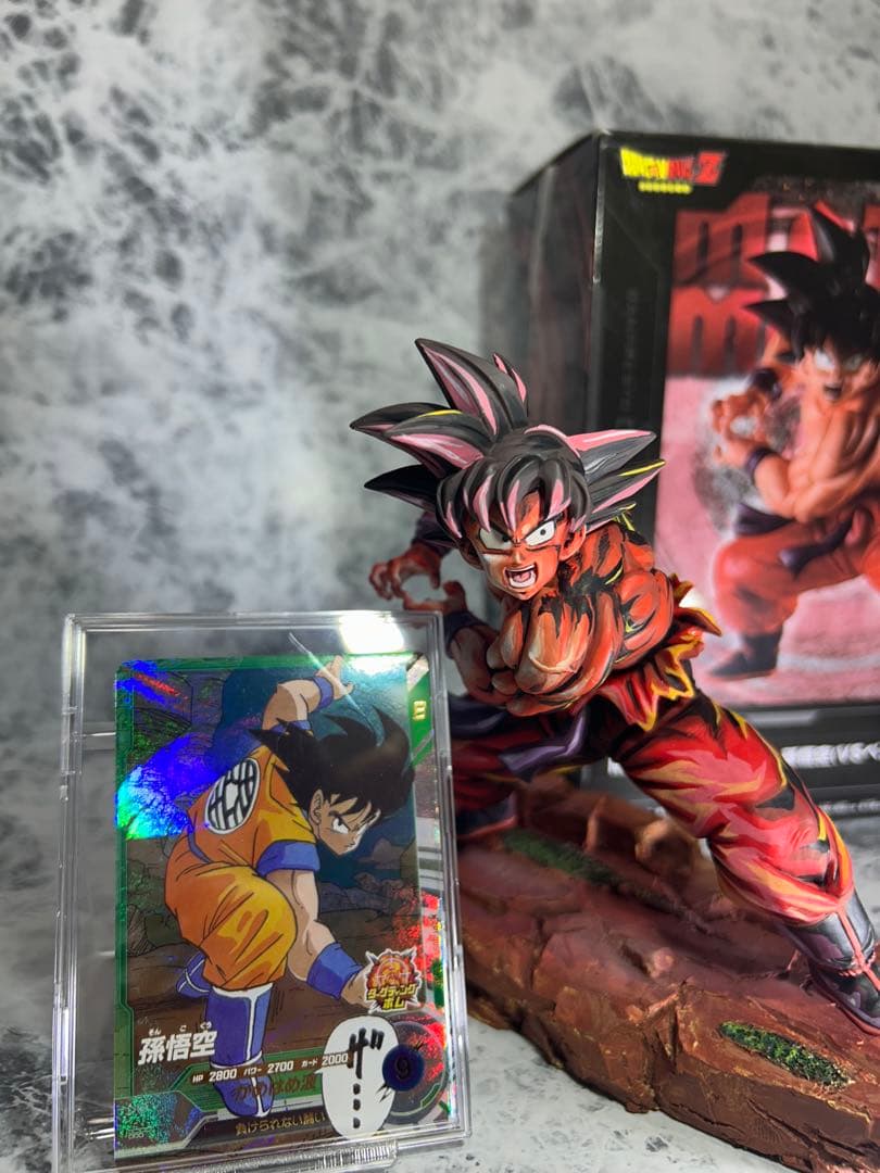 ドラゴンボール　リペイント　フィギュア　マッチメイカーズ　孫悟空　かめはめ波