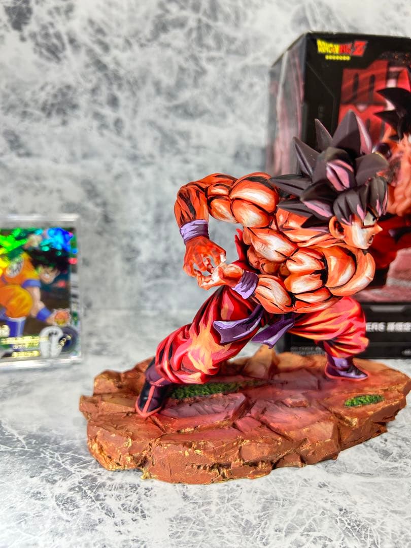 ドラゴンボール　リペイント　フィギュア　マッチメイカーズ　孫悟空　かめはめ波